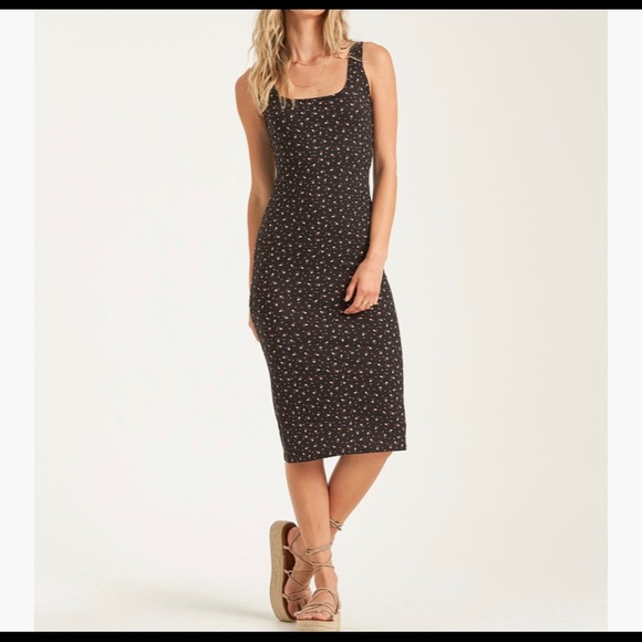 Billabong Share More Joy Midi Dress - Picture 2 of 7
